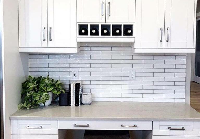 White cabinets | BFC Flooring Design Centre